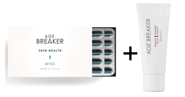 AGE BREAKER SKIN HEALTH - 60 capsules + AGE BREAKER cream 40 ml - 186 €